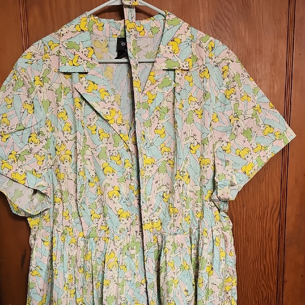 Torrid Tinkerbell Print Midi Dress